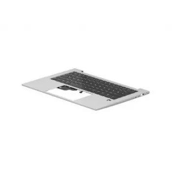 Parte superior de portátil com teclado HP N09276-131 — peça de substituição preta