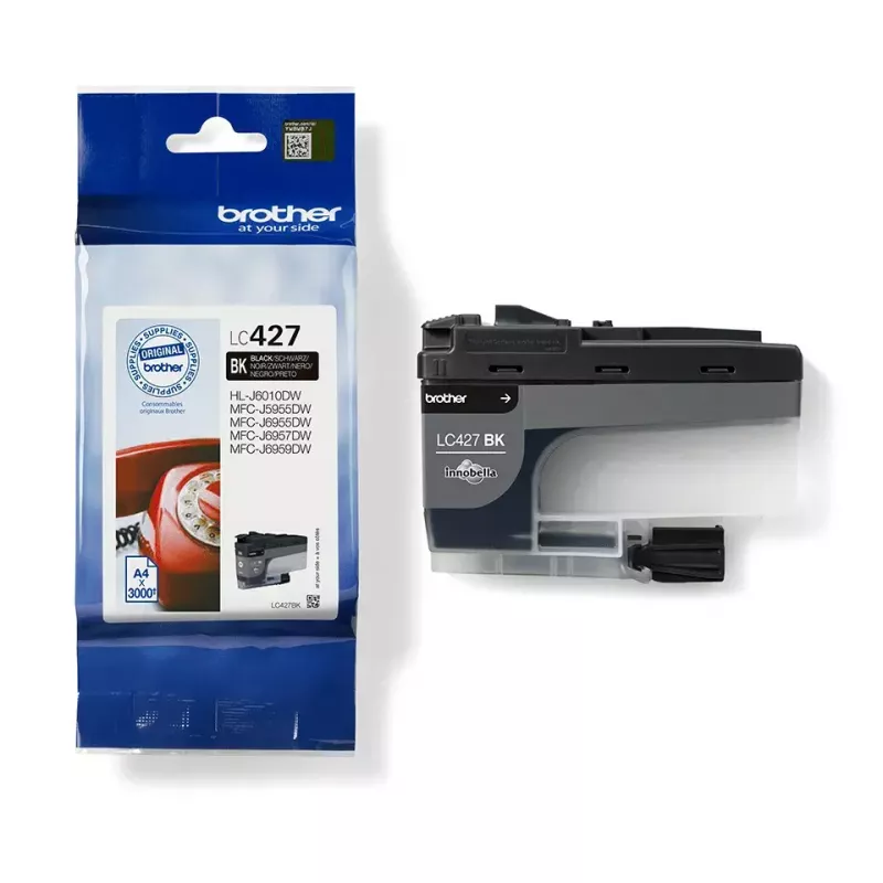 Brother LC-427BK tinteiro 1 unid. original rendimento standard preto