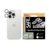 Proteção de lente de câmara PanzerGlass SAFE. by ® brilhante prateada iPhone 16 Pro | 16 Pro Max