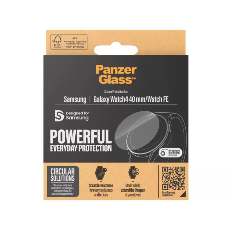 PanzerGlass® película de proteção de ecrã Samsung Galaxy Watch4 40 mm | Watch FE