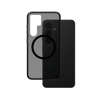 PanzerGlass CARE™ by ® Urban Combat Case Smokey com preto compatível com Qi Samsung Galaxy S24