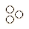 PanzerGlass® Hoops® proteção da lente da câmara glitter dourado iPhone 17 Pro | iPhone 17 Pro Max | iPhone 16 Pro | 16 Pro Max