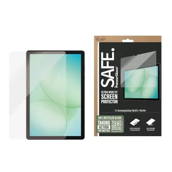 PanzerGlass SAFE. by ® proteção de ecrã Samsung Galaxy Tab A11+ | Tab A9+ | Ultra-Wide Fit