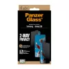 PanzerGlass 2-Way Privacy Screen Protector para Samsung Galaxy S26 — Ultra-Wide Fit, PET + silicone, resistente a riscos e choques