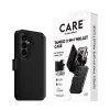 PanzerGlass CARE capa-carteira 2-em-1 com Qi para Samsung Galaxy S26, capa transparente