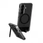 Capa protetora PanzerGlass CARE™ Urban Explorer Case para Samsung Galaxy S26, transparente com suporte preto e suporte Qi