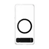 Capa protetora PanzerGlass CARE™ Urban Explorer Case para Samsung Galaxy S26, transparente com suporte preto e suporte Qi