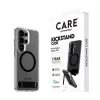 Capa protetora PanzerGlass CARE™ Urban Explorer Case para Samsung Galaxy S26, transparente com suporte preto e suporte Qi