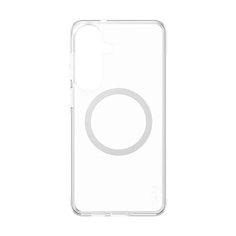 Capa protetora PanzerGlass CARE Urban Explorer Case para Samsung Galaxy S26+ — transparente, branca compatível com Qi