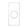Capa para telemóvel PanzerGlass CARE™ by Urban Explorer — capa transparente com Qi branco para Samsung Galaxy S26 Ultra