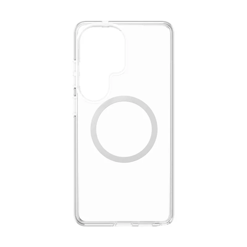 Capa para telemóvel PanzerGlass CARE™ by Urban Explorer — capa transparente com Qi branco para Samsung Galaxy S26 Ultra
