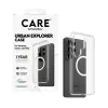 Capa para telemóvel PanzerGlass CARE™ by Urban Explorer — capa transparente com Qi branco para Samsung Galaxy S26 Ultra