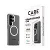 Capa para telemóvel PanzerGlass CARE™ by Urban Explorer — capa transparente com Qi branco para Samsung Galaxy S26 Ultra