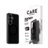 Capa de proteção PanzerGlass CARE™ Smokey Case com Qi preto para Samsung Galaxy S26