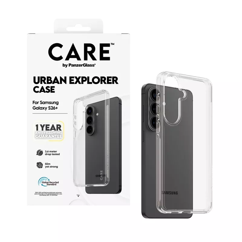 Capa PanzerGlass CARE™ by ® Urban Explorer transparente Samsung Galaxy S26+