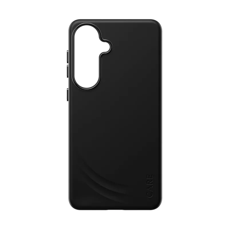 Capa PanzerGlass CARE™ by ® Flow Case preta com Qi Samsung Galaxy S26+