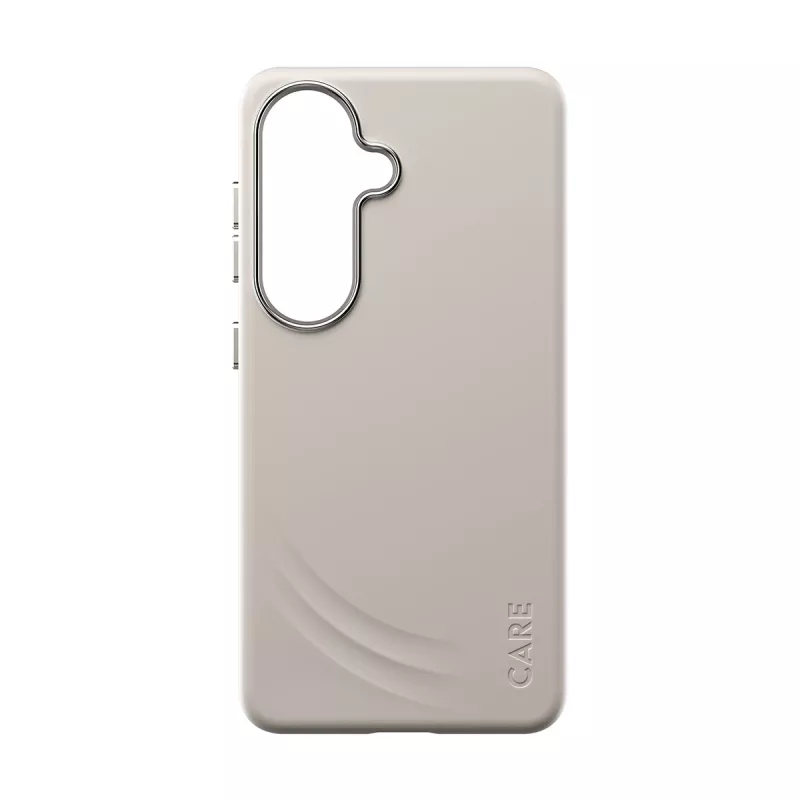 Capa PanzerGlass CARE™ by ® Flow Case Vanilla c. Qi Samsung Galaxy S26