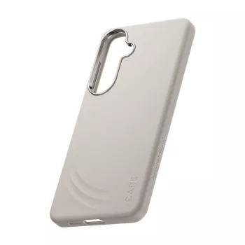 Capa PanzerGlass CARE™ by ® Flow Case Vanilla com Qi Samsung Galaxy S26+