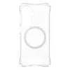 Capa de proteção PanzerGlass CARE Samba transparente com Qi branco para Samsung Galaxy S26