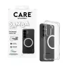 Capa de proteção PanzerGlass CARE Samba transparente com Qi branco para Samsung Galaxy S26