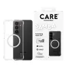 Capa PanzerGlass CARE™ by ® Samba transparente c. Qi branco Samsung Galaxy S26+