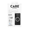 Capa PanzerGlass CARE™ by ® Samba transparente c. Qi branco Samsung Galaxy S26+