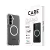 Capa PanzerGlass CARE™ by ® Samba transparente c. Qi branco Samsung Galaxy S26+