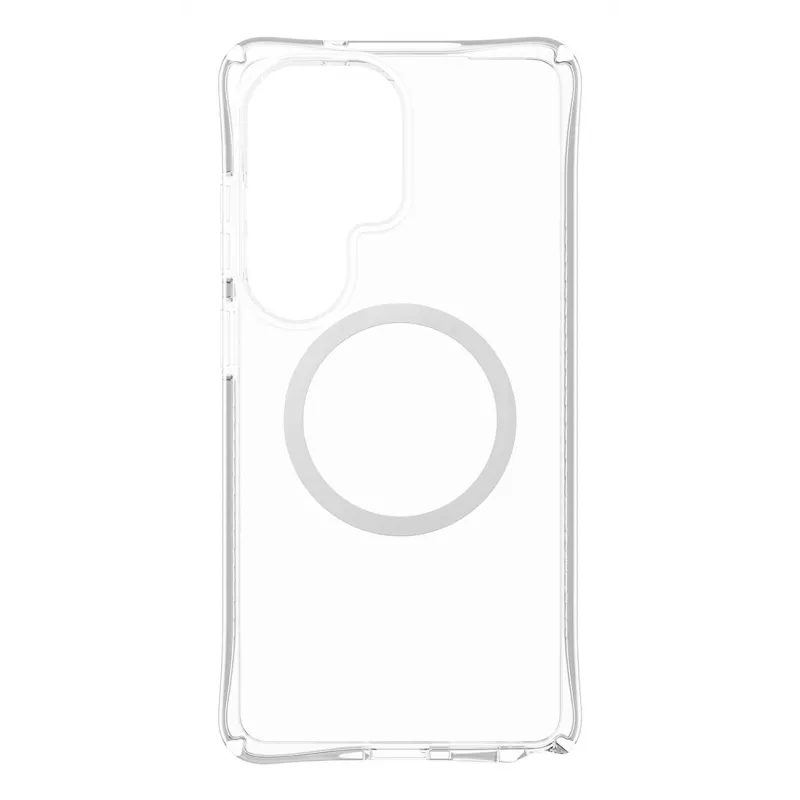 Capa PanzerGlass CARE™ by ® Samba transparente c. Qi branco Samsung Galaxy S26 Ultra
