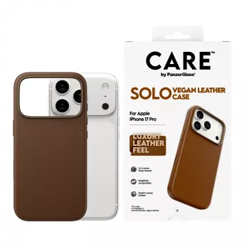 Capa PanzerGlass CARE Solo castanha para Apple iPhone 17 Pro