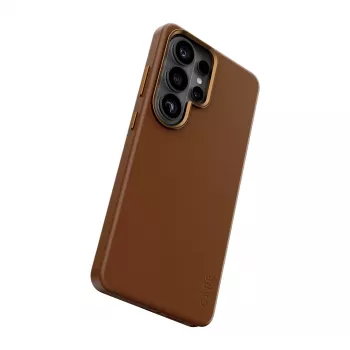 Capa PanzerGlass CARE™ by ® Solo castanha com Qi Samsung Galaxy S26 Ultra