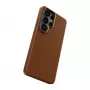 Capa PanzerGlass CARE™ by ® Solo castanha com Qi Samsung Galaxy S26 Ultra
