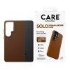 Capa PanzerGlass CARE™ by ® Solo castanha com Qi Samsung Galaxy S26 Ultra