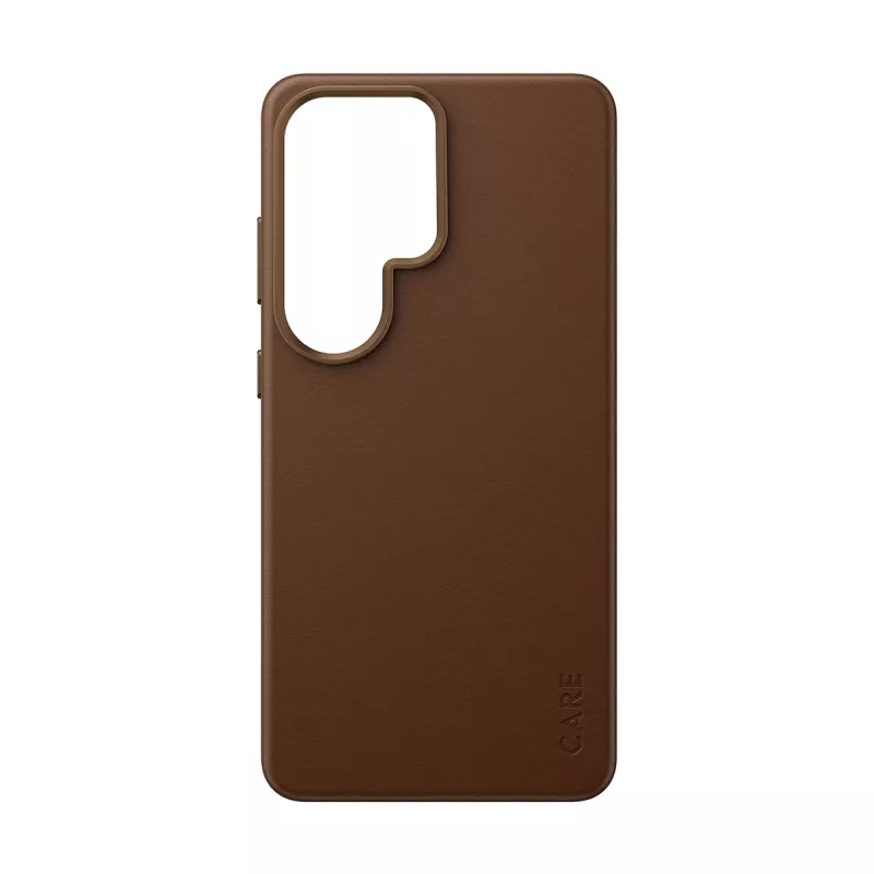 Capa PanzerGlass CARE™ by ® Solo castanha com Qi Samsung Galaxy S26 Ultra