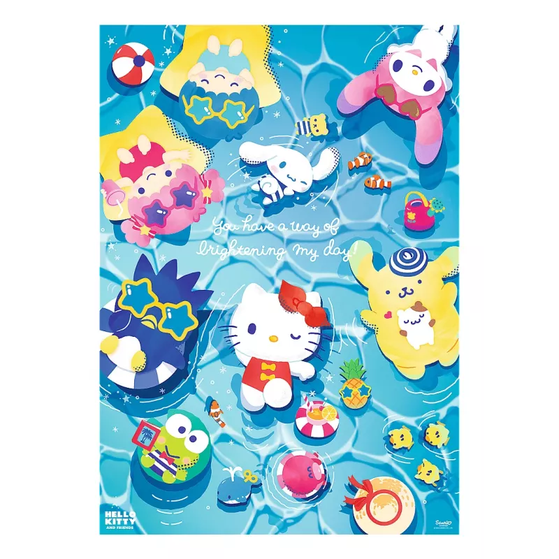 Puzzle TREFL Hello Kitty Summer Relaxation — 1000 peças (modelo 12067)