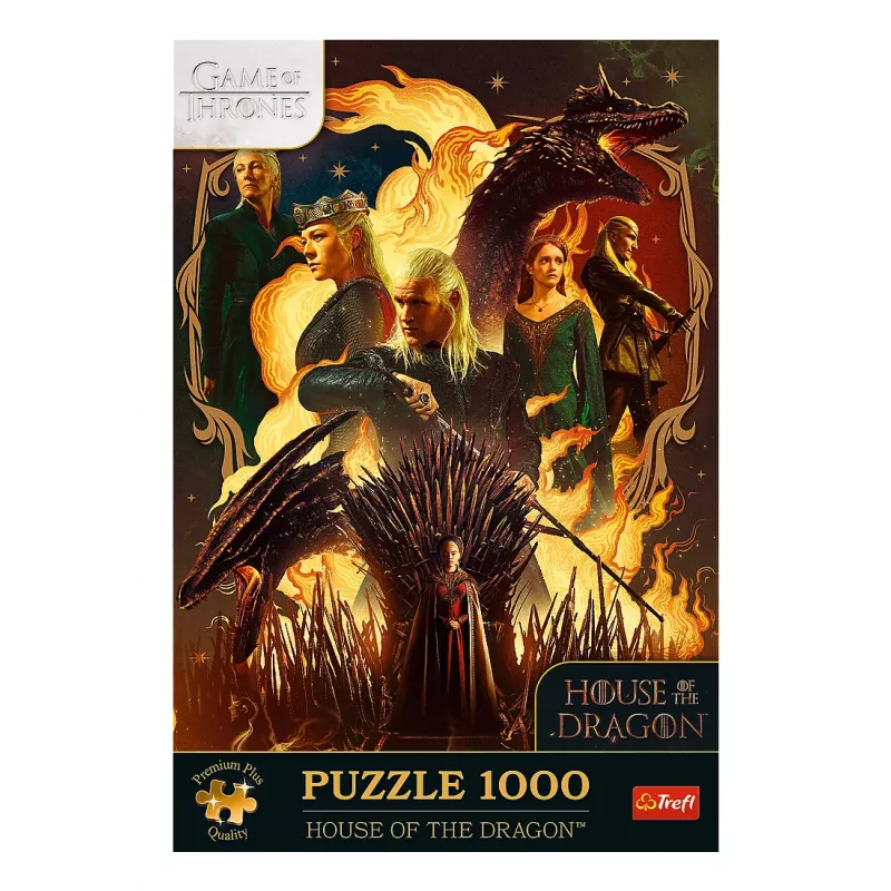 Puzzle TREFL Premium Plus Quality 1000 peças – Fantasia, largura 480 mm