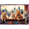Puzzle TREFL Funny — 4 x 250 peças, conjunto temático para crianças