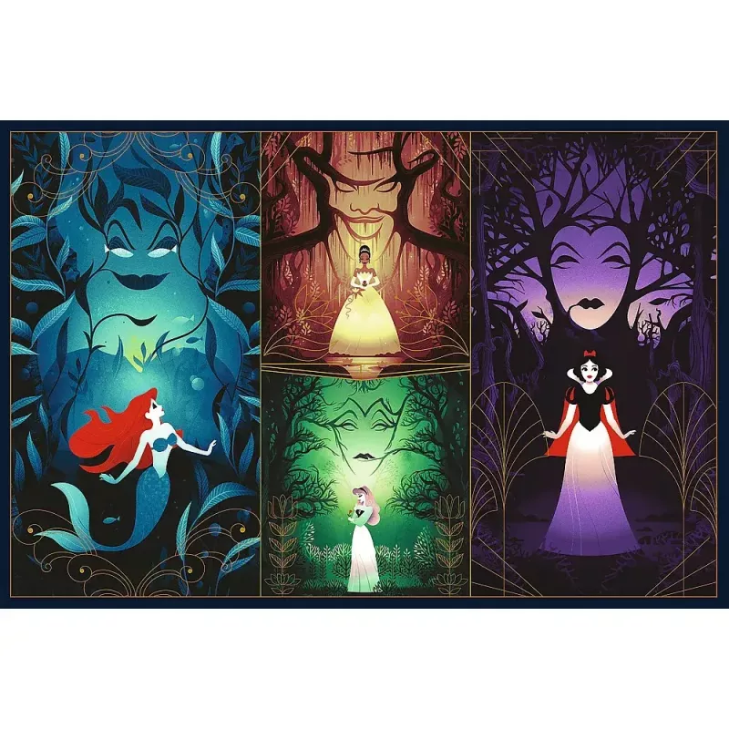 Puzzle TREFL Puzzle 2x200 peças Disney Princess – 2 puzzles, 200 peças cada