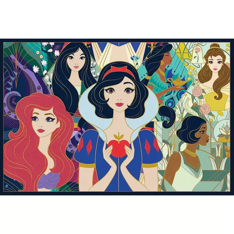 Puzzle TREFL Puzzle 2x200 peças Disney Princess – 2 puzzles, 200 peças cada