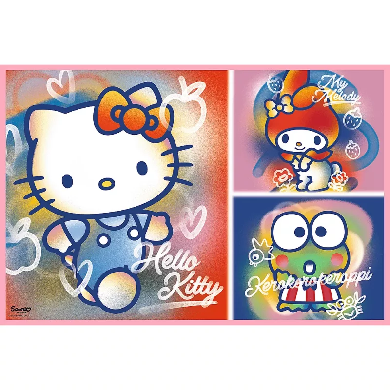 Trefl Puzzle 2x200 peças, Hello Kitty e amigos (13336)