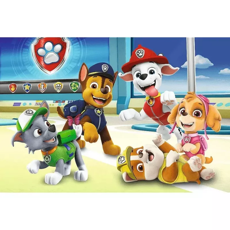 Puzzle TREFL Paw Patrol — 60 peças, puzzle para crianças, peças de cartão