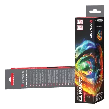 Tapete de rato gaming GENESIS Carbon 500 M Fire G2 multicolor