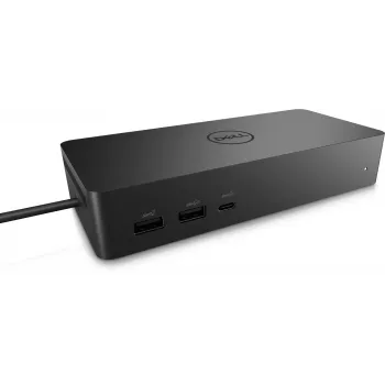 DELL Universal Dock – UD22, docking, USB 3.2 Gen 2 (3.1 Gen 2) Type-C, 96 W, 10,100,1000 Mbit/s, preto, 5120 x 2880 píxeis