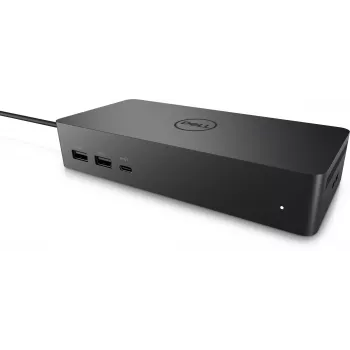 DELL Universal Dock – UD22, docking, USB 3.2 Gen 2 (3.1 Gen 2) Type-C, 96 W, 10,100,1000 Mbit/s, preto, 5120 x 2880 píxeis