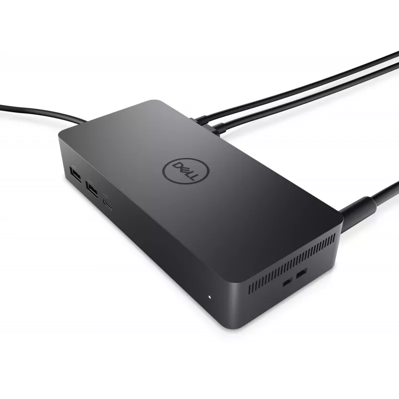 DELL Universal Dock – UD22, docking, USB 3.2 Gen 2 (3.1 Gen 2) Type-C, 96 W, 10,100,1000 Mbit/s, preto, 5120 x 2880 píxeis
