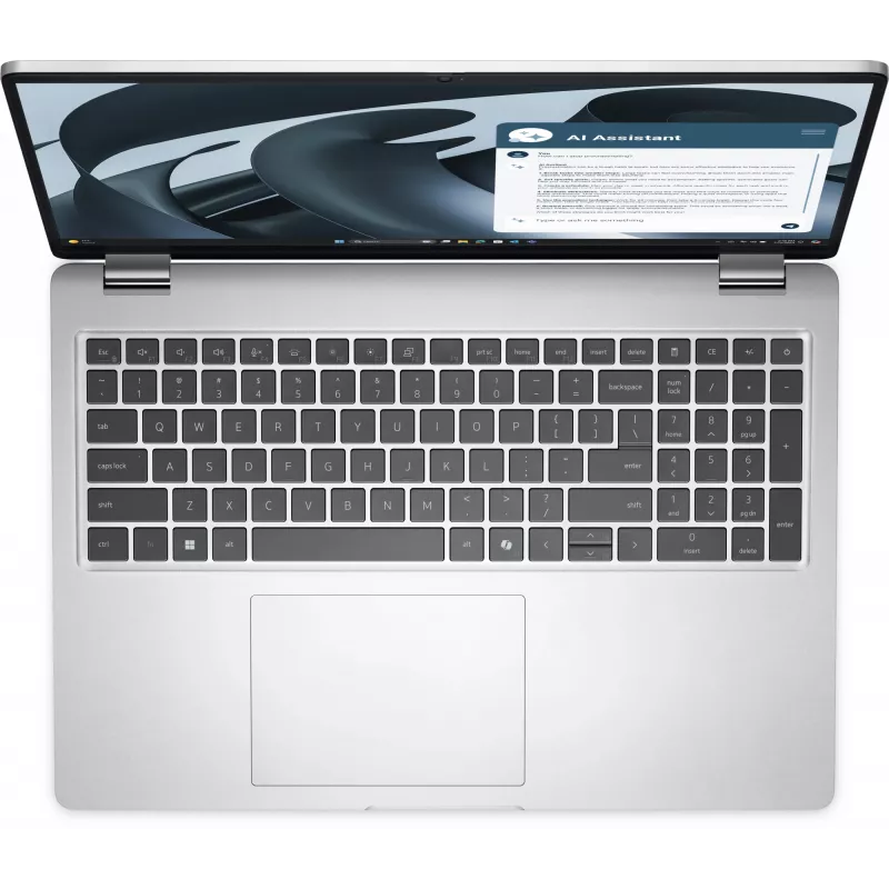 Portátil DELL Pro 16 Plus PB16255 AMD Ryzen™ 5 220 40,6 cm (16 polegadas) Full HD+ 16 GB LPDDR5x-SDRAM 256 GB SSD Wi-Fi 7 (802.11be) Windows 11 Pro alumínio
