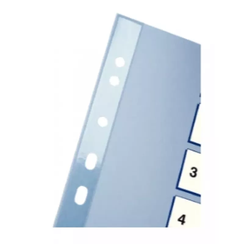 Índice Esselte 1-31 PP A4 branco, separador numérico, polipropileno (PP), azul, branco, formato vertical, A4, 0,12 mm