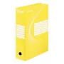 Caixa de arquivo Esselte Vivida FSC® BOXY 100 mm, amarelo, A4, horizontal/vertical, 100 mm, 352 mm, 250 mm