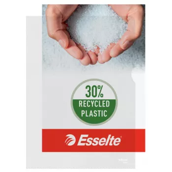 Dossier Esselte Essential A4, 30% plástico reciclado pré-consumo