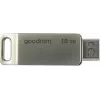 Goodram ODA3 pen drive 16 GB USB Type-A / USB Type-C 3.2 Gen 1 (3.1 Gen 1) prateado