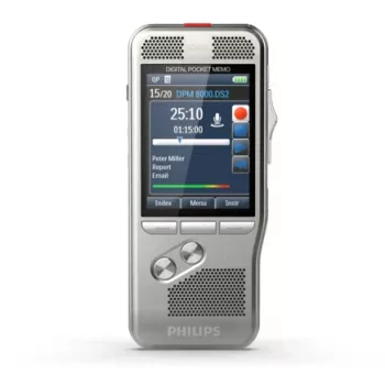 Philips DPM8100 cartão flash prateado